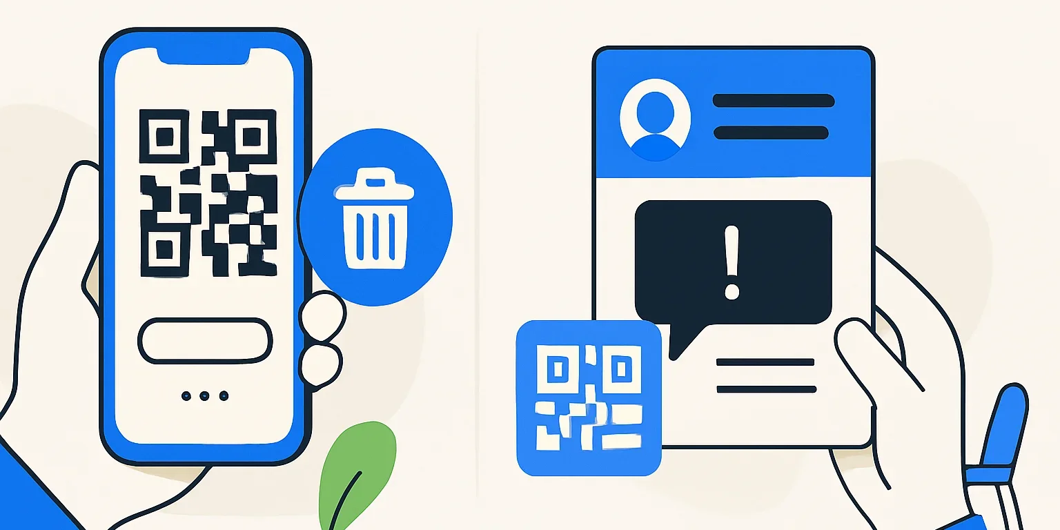 Kendi Google yorumunu kaldırma ve işletme yorumunu bildirme seçeneklerini gösteren telefon ve bilgisayar ekranları