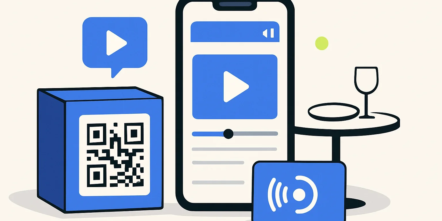 Ürün ambalajındaki QR kodu telefonuyla okutarak kullanım videosuna ulaşan kişi